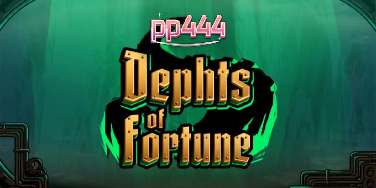 Tampilan visual slot Depths of Fortune dengan tema steampunk bawah laut